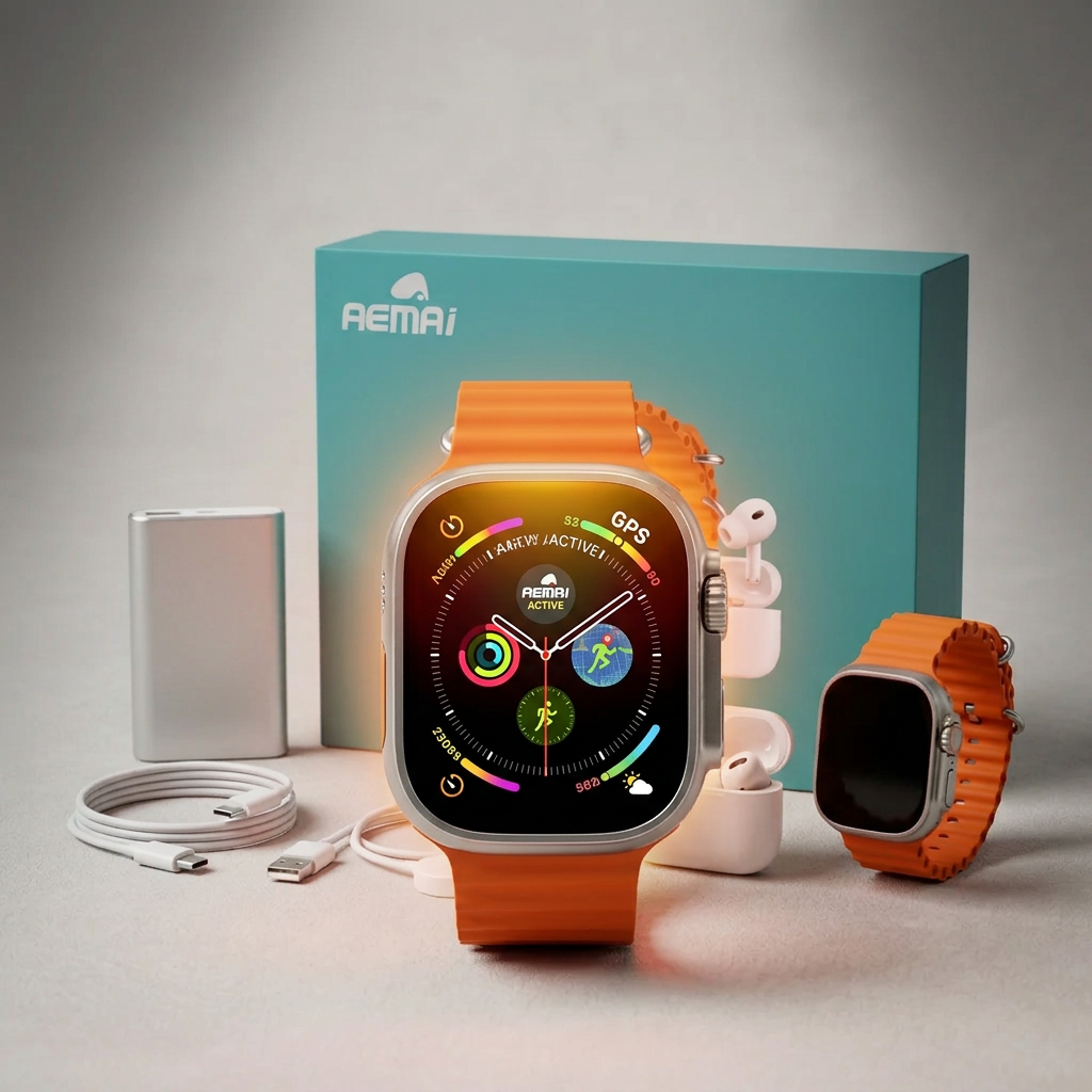 SET RELOJ DIGITAL CON AURICULARES INALAM